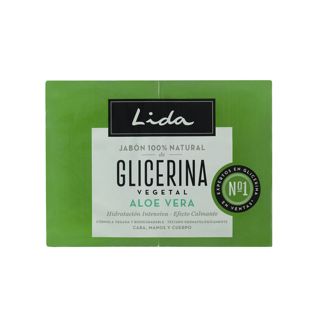 SABÃO 100% NATURAL GLICERINA E ALOE VERA LOTE 2 x 125 gr