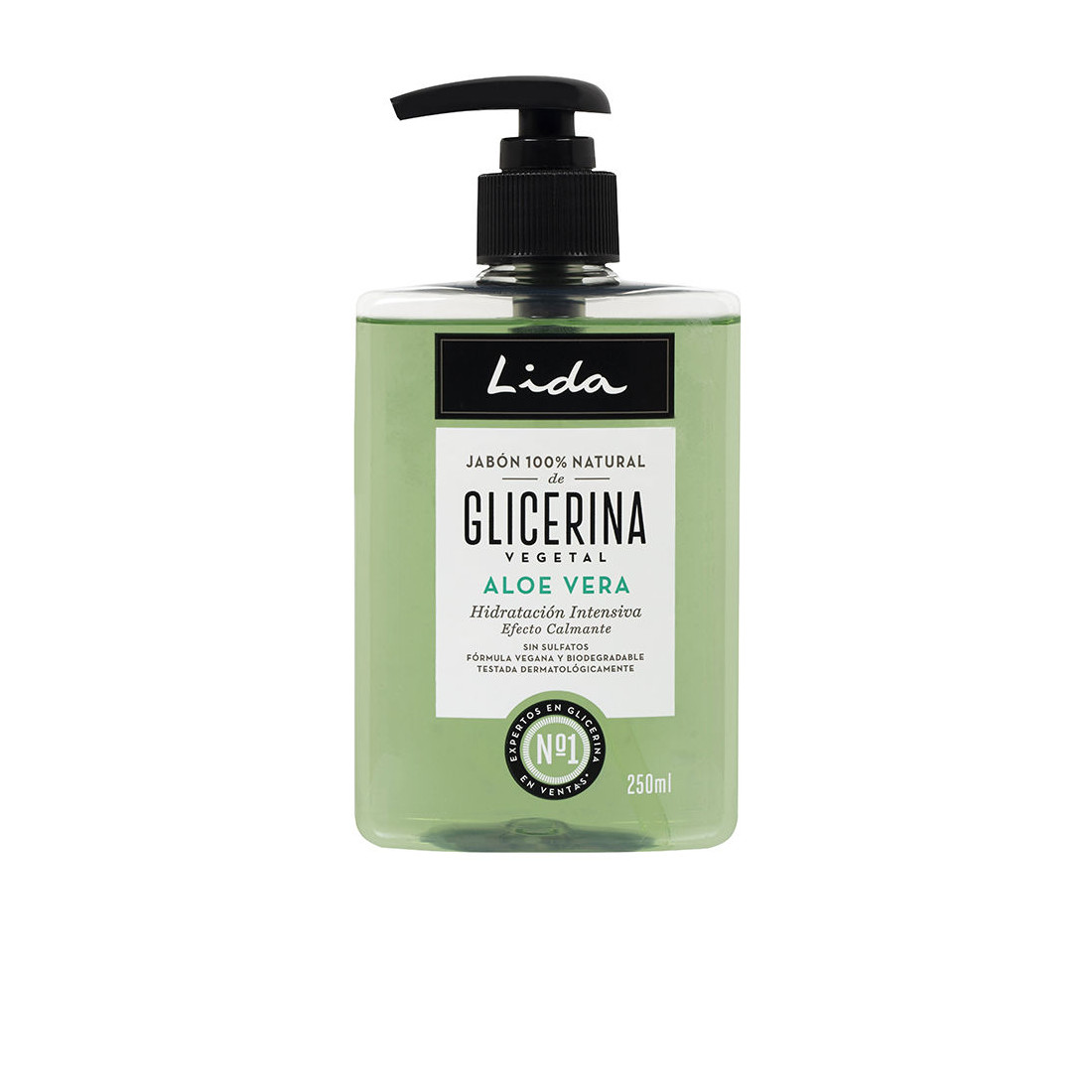 SABÃO 100% NATURAL glicerina e aloe vera mãos 250 ml