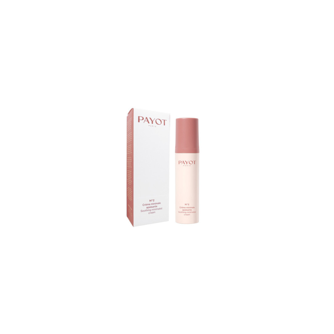 Payot N°2 Crème Apaisante Minimaliste 40ml – Soin Ultra-Doux pour Peaux Sensibles