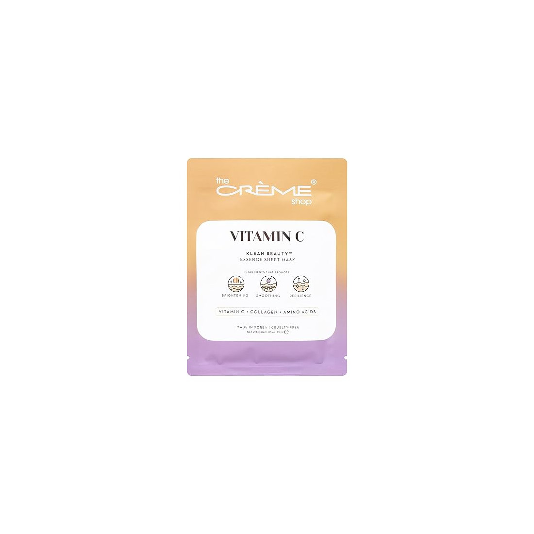 VITAMIN C glow sheet mask 18 ml