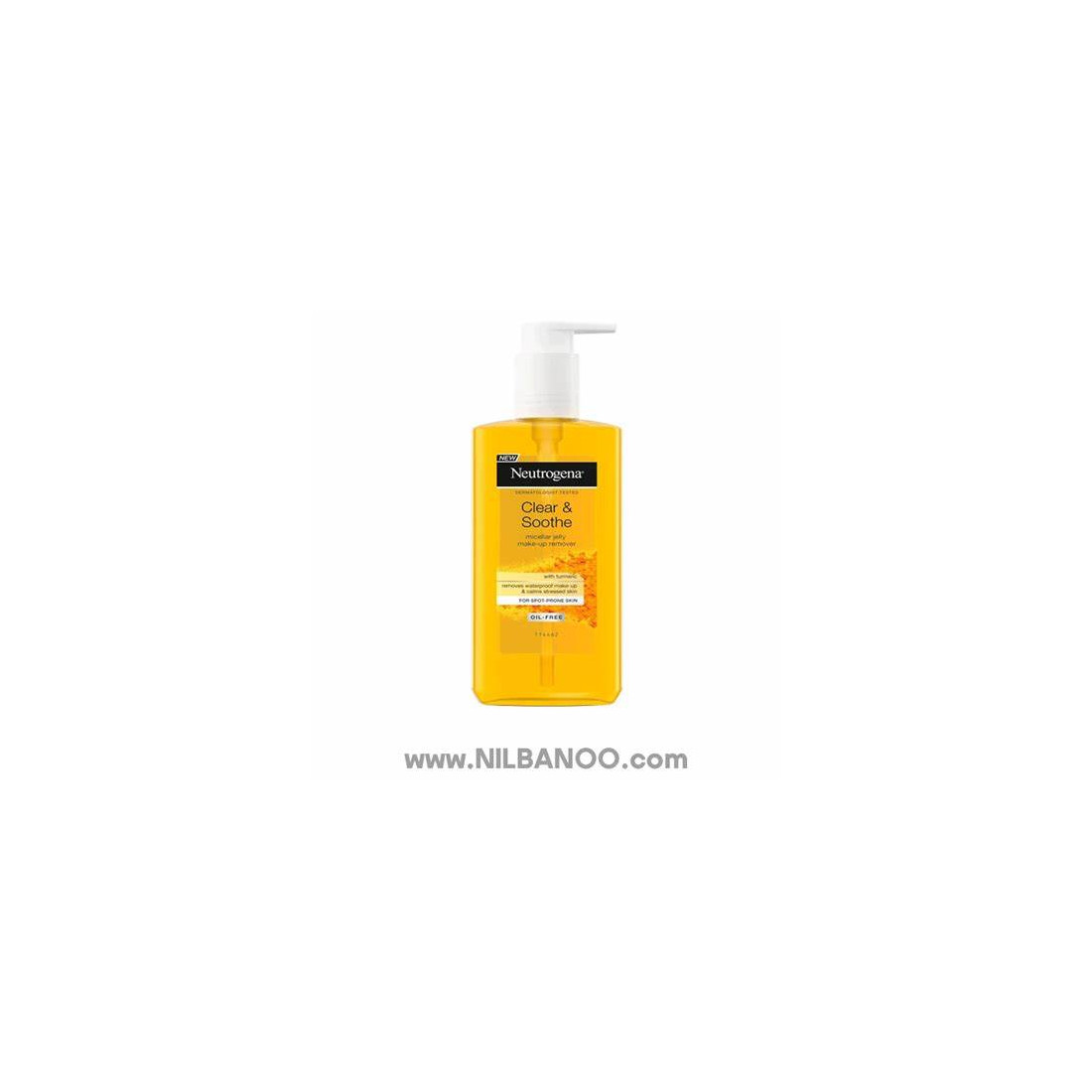 Neutrogena Clear & Soothe Gel Micellaire Apaisant 200 ml | Démaquille & Apaise