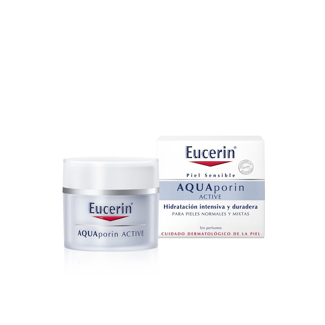 Eucerin AQUAporin ACTIVE Soin Hydratant Peaux Normales & Mixtes 50 ml | Hydratation Intense & Fraîcheur Durable