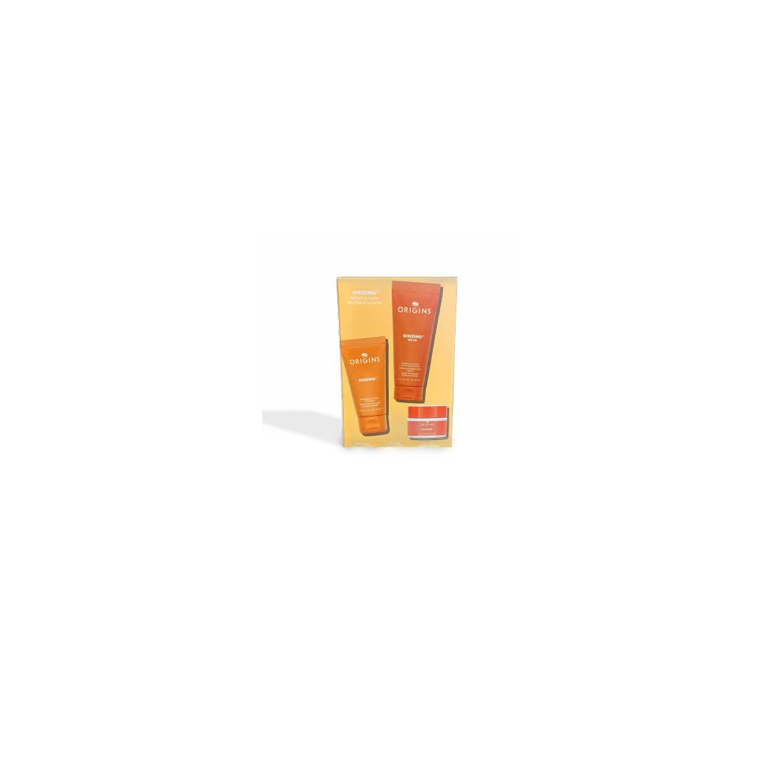 GINZING HIDRATANTE COM COR ENERGIZANTE SPF40 ESTOJO 3 unid.