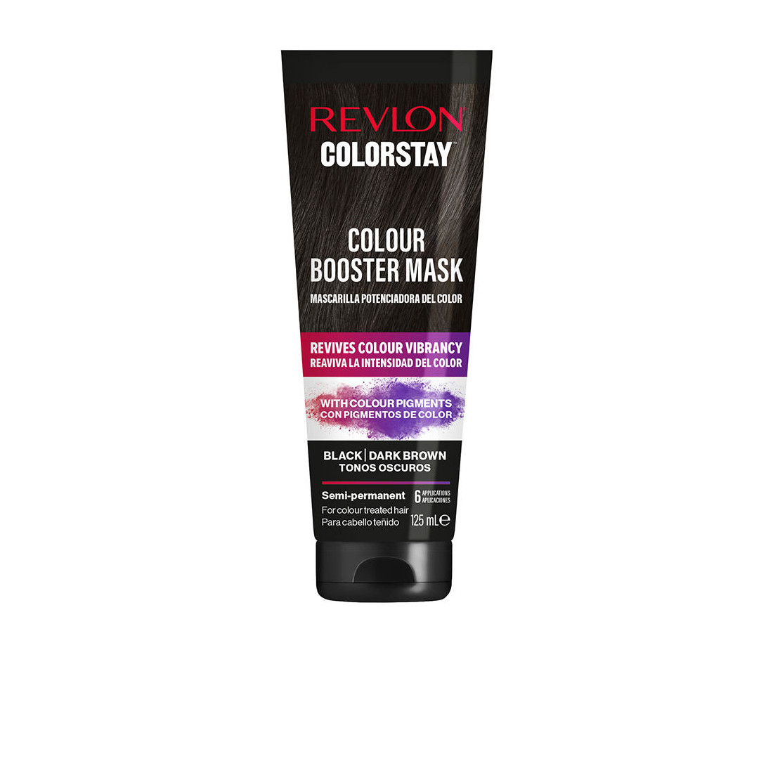 Masque sublimateur de couleur COLORSTAY noir 125 ml