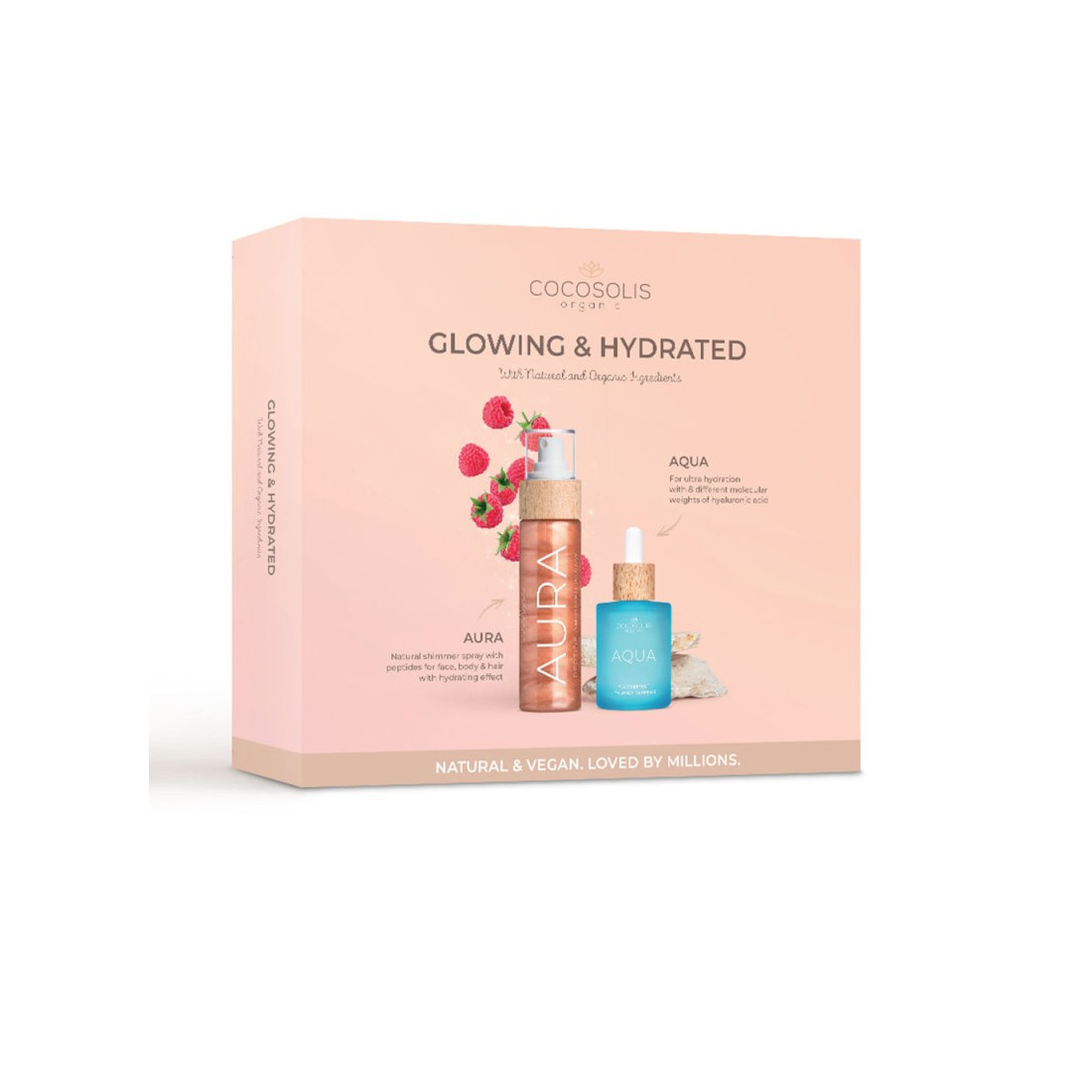 GLOWING & HYDRATED CASE 2 pcs