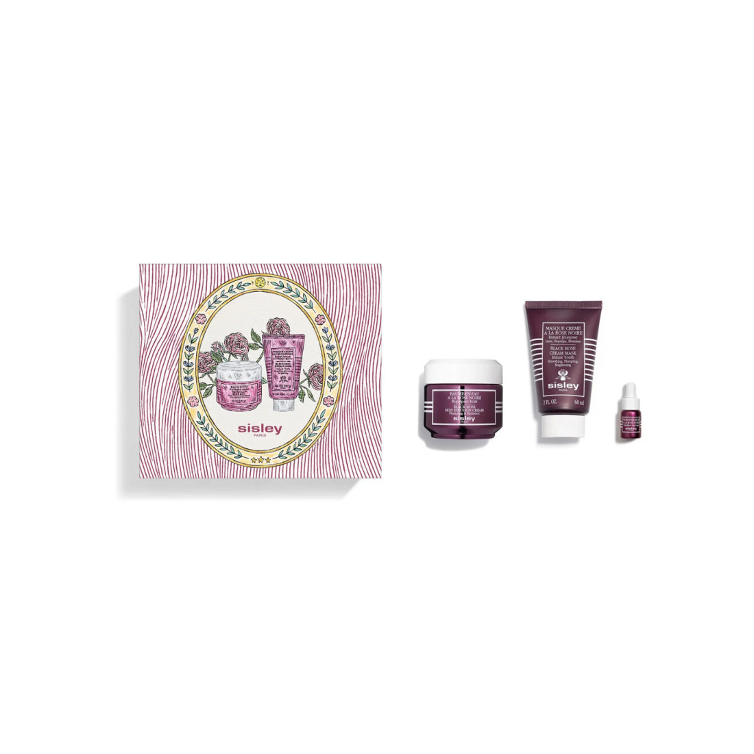 MASQUE CREME À LA ROSE NOIRE ASTUCCIO 3 pz