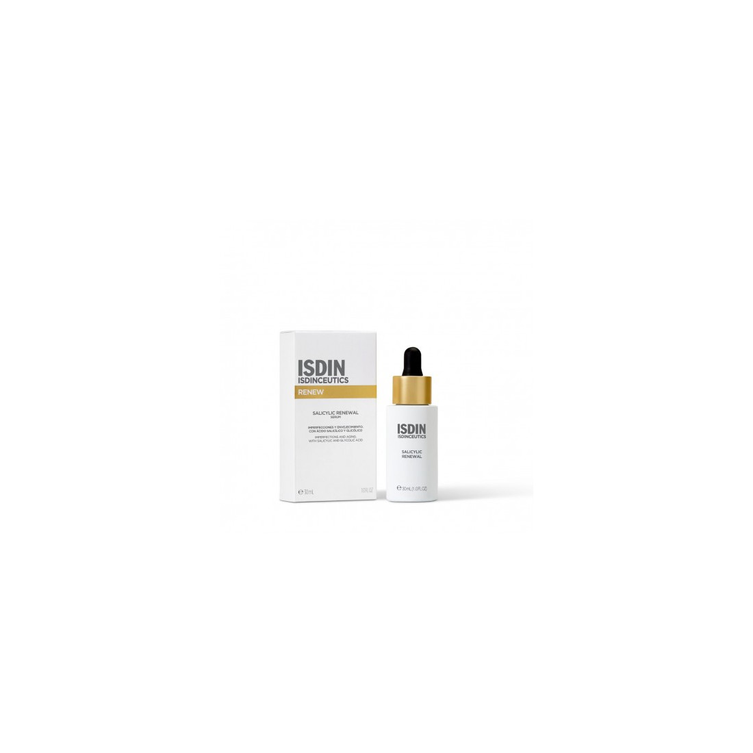 Isdin Isdinceutics Sérum Renouvellement Salicylique 30 ml | Peau Lisse & Éclatante