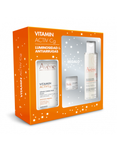 VITAMIN ACTIV CG SÉRUM + MICELAR + CREMA ESTUCHE 3 pz