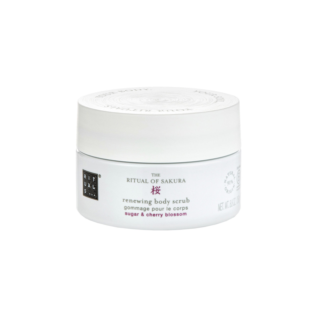 LE RITUEL DE SAKURA gommage corporel 250 gr