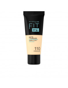 FIT ME MATTE+PORELESS foundation 110-porcelaine