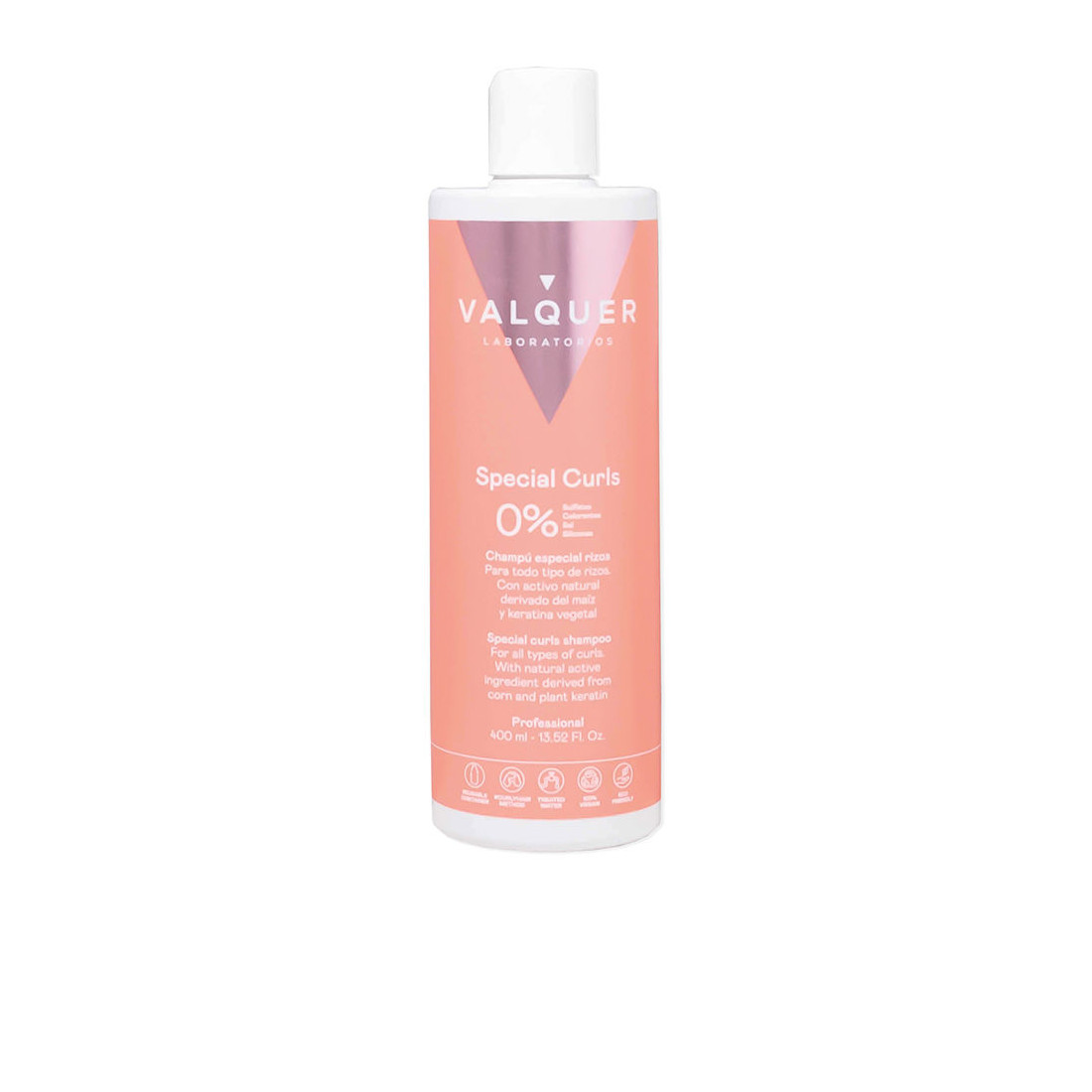 Shampoo método cacheado 0% SPECIAL CURLS 400 ml