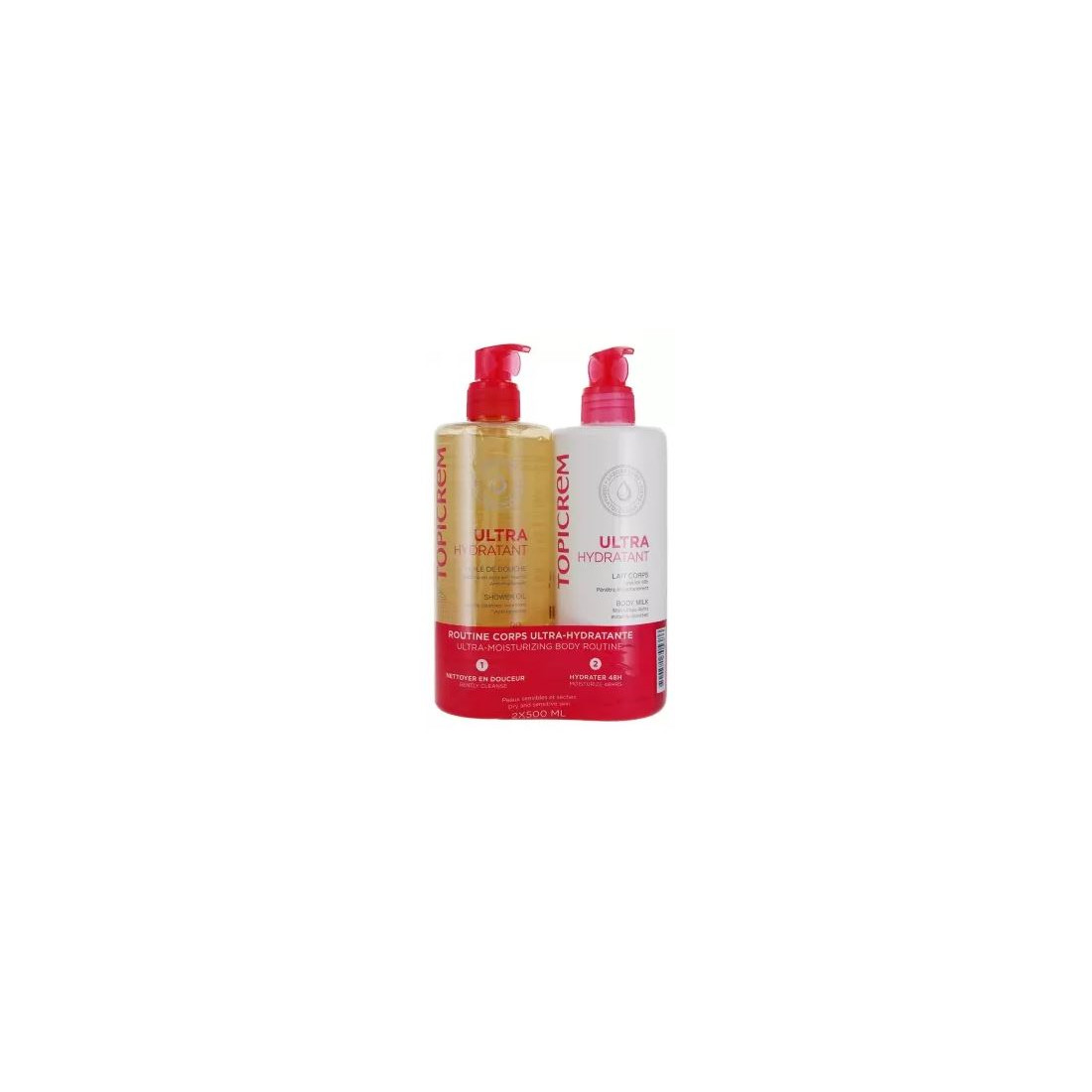 UH LAIT ULTRA HYDRATANT + HUILE DE DOUCHE COFFRET 2 pcs