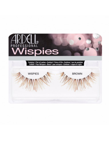 Ardell Pro Wispies Cils Brown - 2 unités - Look Naturel et Glamour