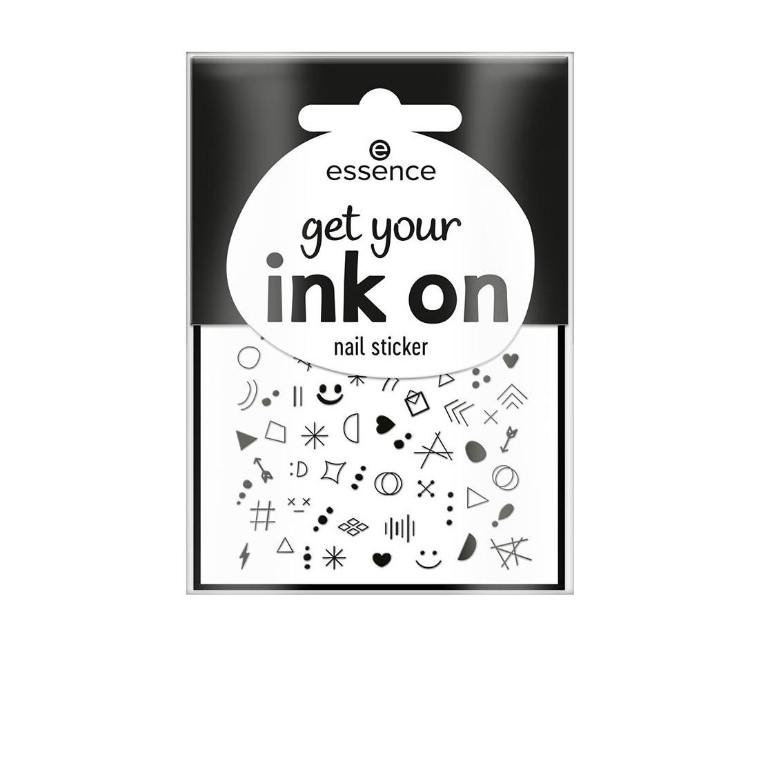 GET YOUR INK ON adesivi per unghie 80 unità