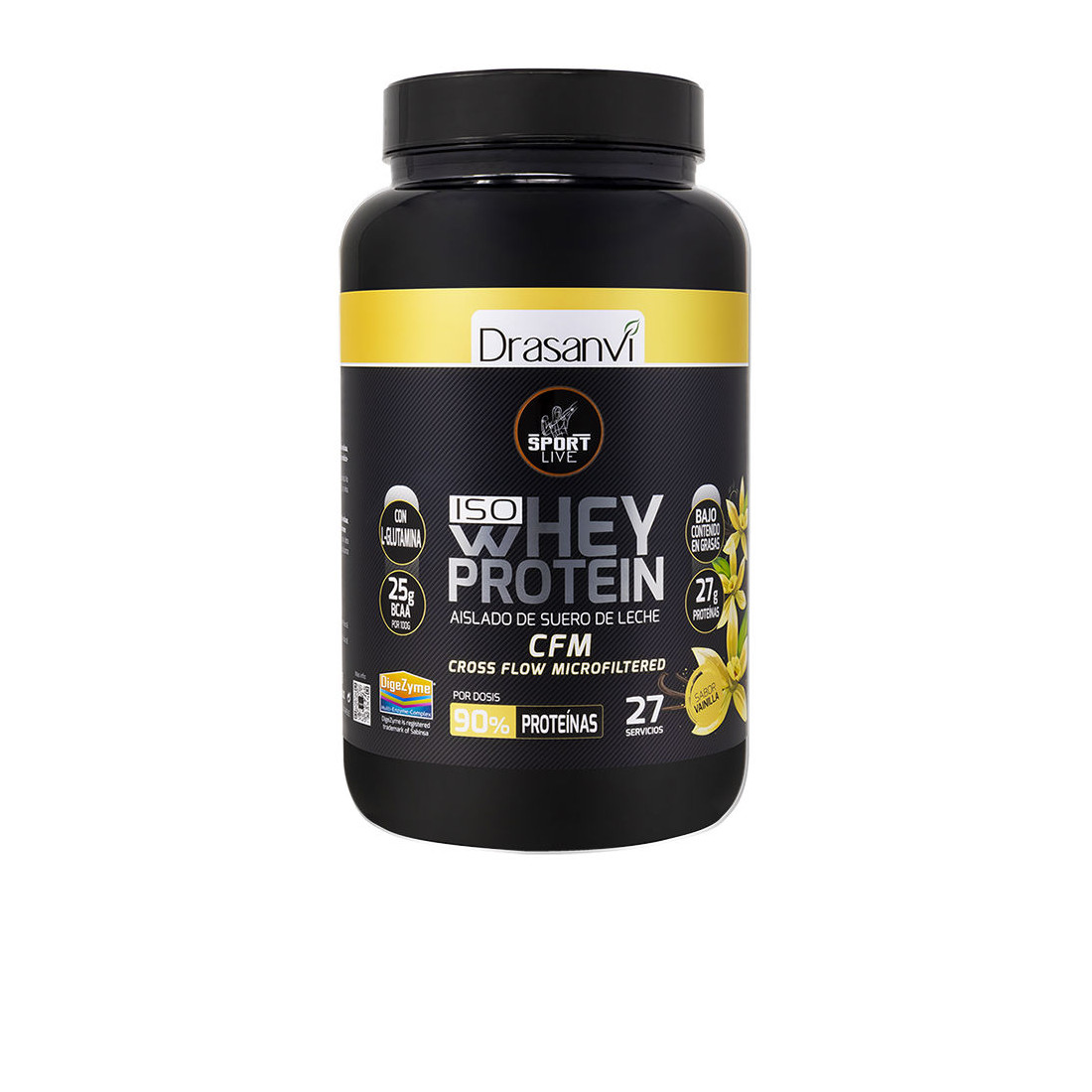 SPORT LIVE DRASANVI ISO WHEY PROTEIN aislado Vainilla 800 gr