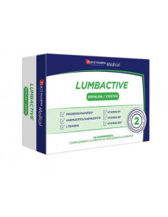 Forté Pharma Lumbactive Dos – 20 Comprimés pour le...