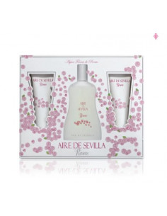 COFFRET ROSES AIRE DE SEVILLE 3 pcs