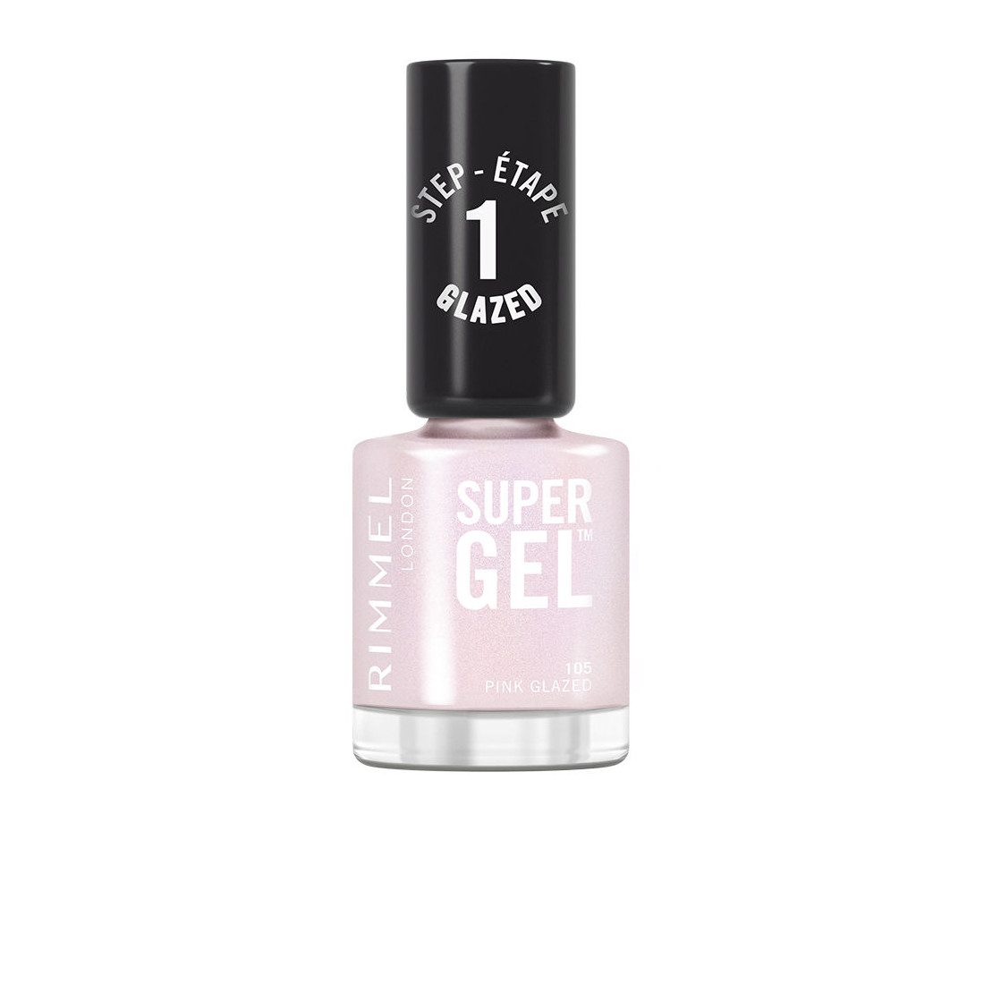 SUPER GEL-Nagellack 105-Rosa glasiert 12 ml