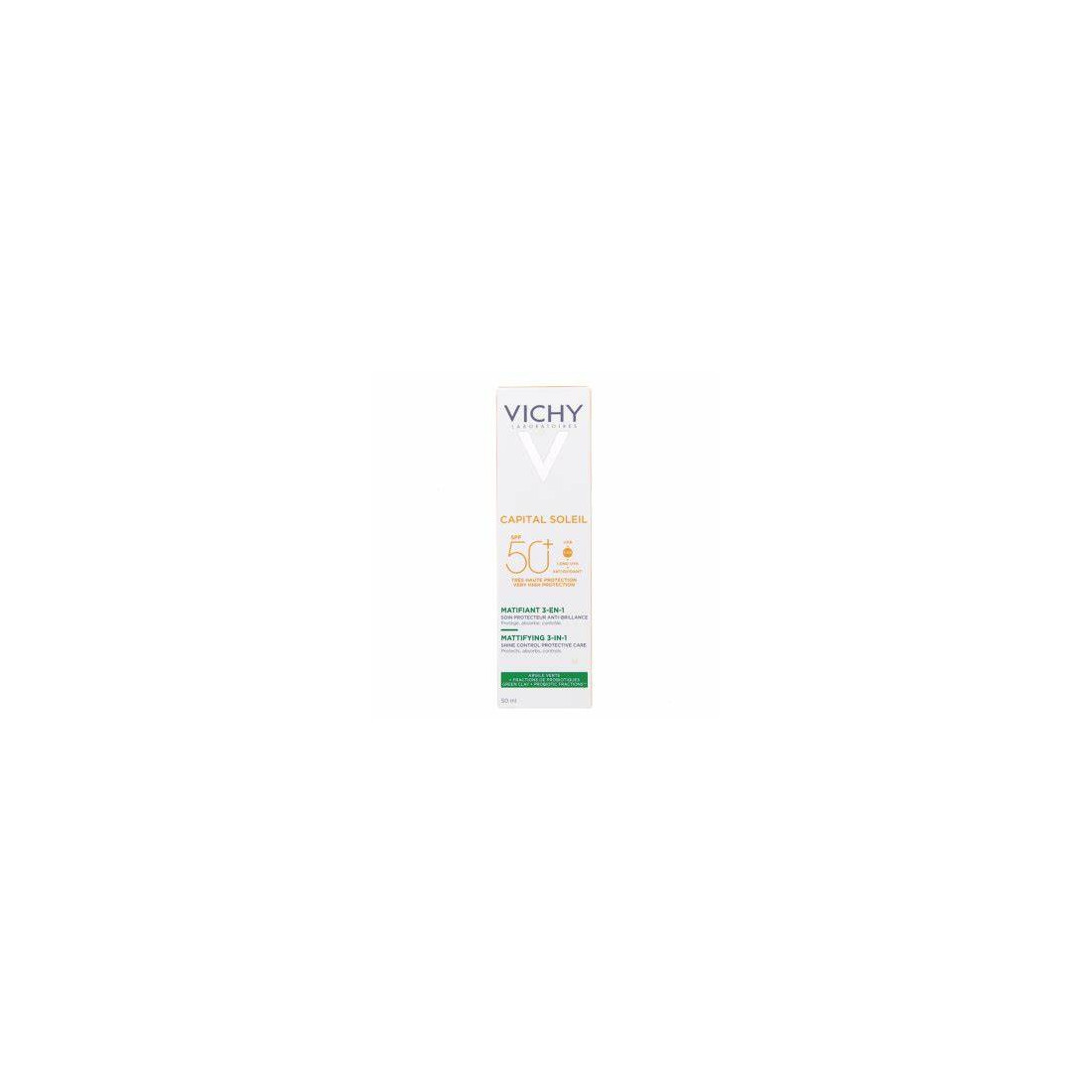 CAPITAL SOLEIL matifiant 3-en-1 SPF50+ 50 ml