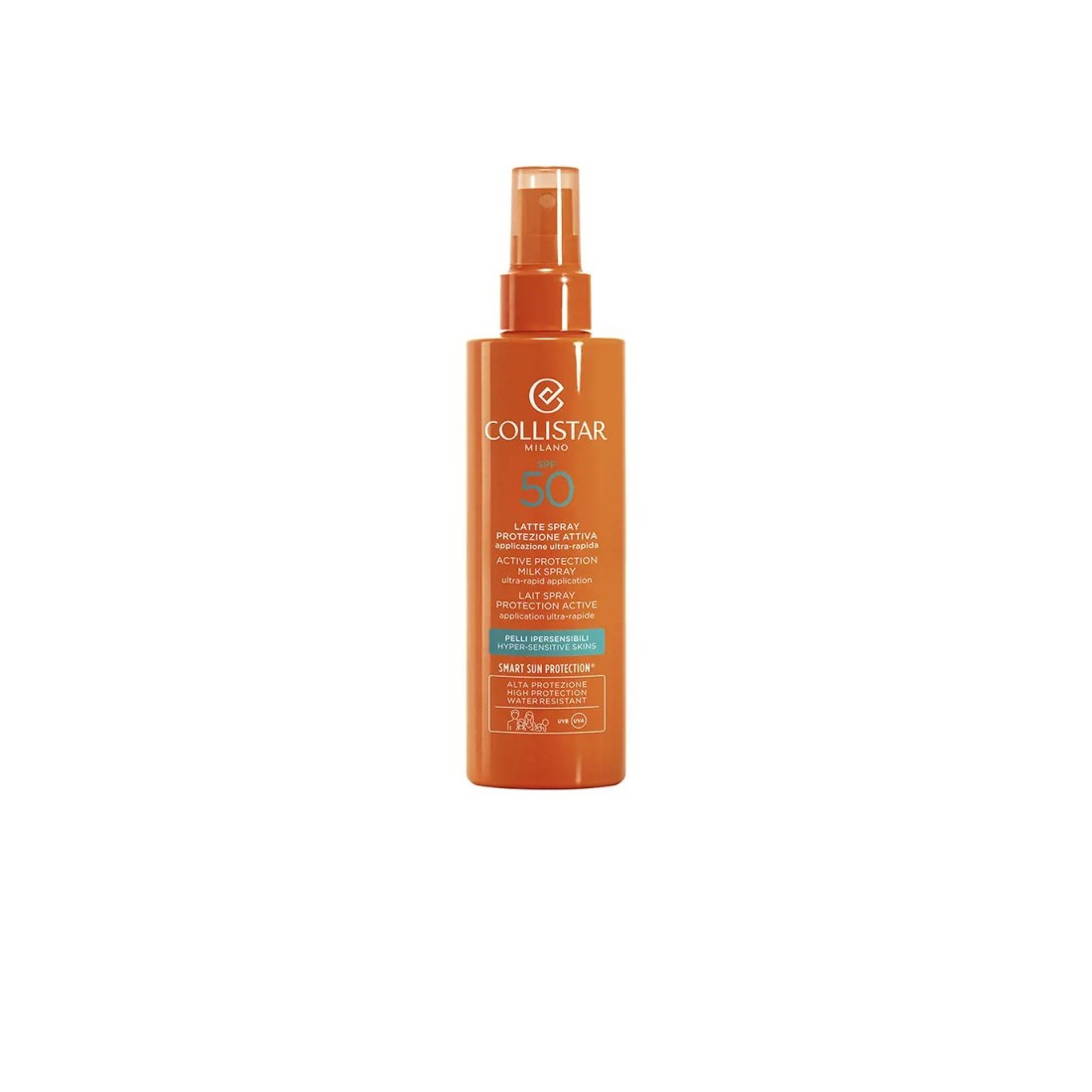 latte di protezione attiva SPRAY SOLARE SPF50+ 200 ml