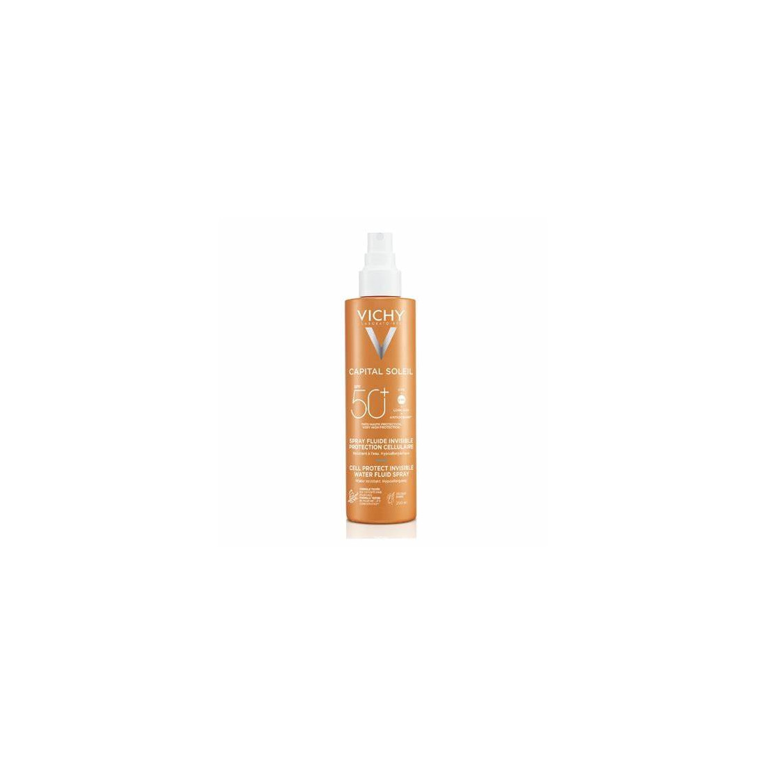 CAPITAL SOLEIL spray fluide invisible protection cellulaire SPF50+ 200 ml