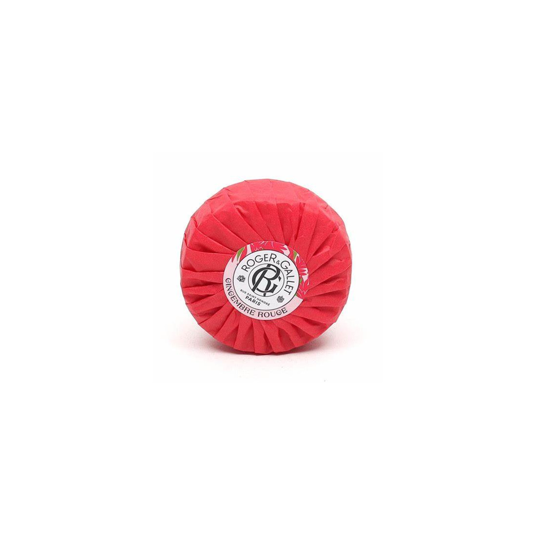 Roger & Gallet Gingembre Rouge Savon Parfumé 100 g – Énergie & Fraîcheur Exotique