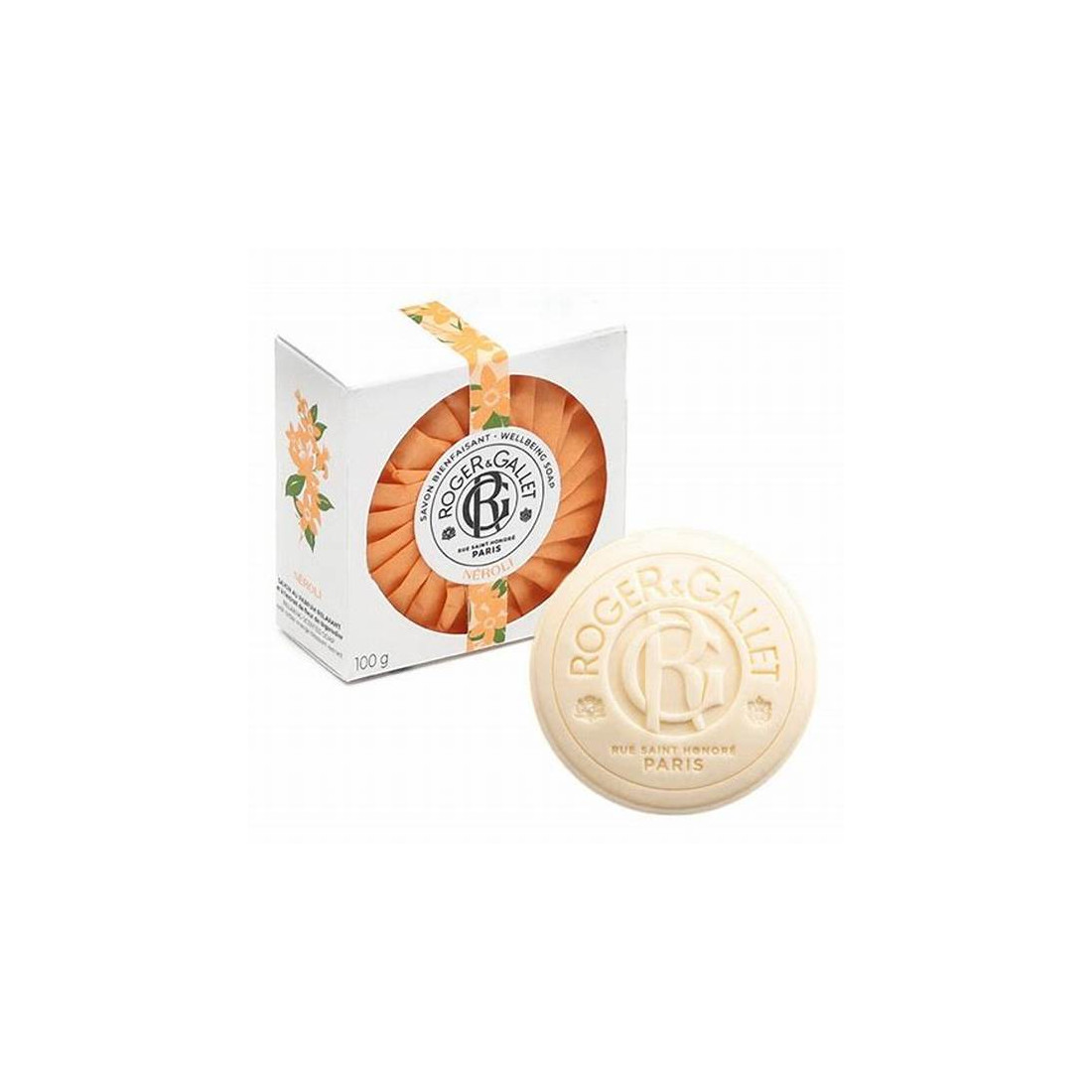 ROGER & GALLET Savon Parfumé Néroli 100 g – Douceur & Parfum Floral Envoûtant