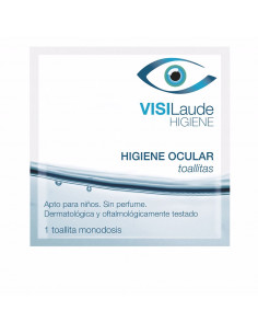 HIGIENE OCULAR vía tópica toallita higiene ocular externa...