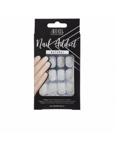 NAIL ADDICT natural squared 1 u