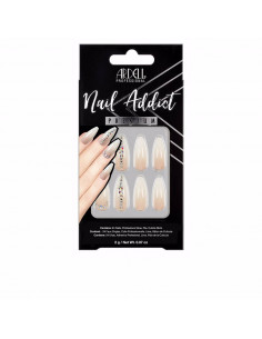 NAIL ADDICT nude light crystal 1 u