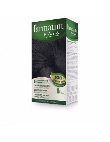 FARMATINT GEL coloración permanente 1n-negro 5 u