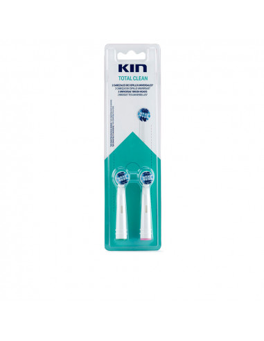 KIN TOTAL CLEAN cabezal cepillo eléctrico universal 2 u
