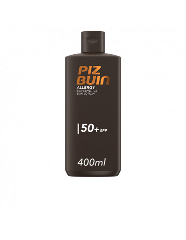 Piz Buin Crème Solaire Corps Allergie SPF 50+, Protection UVA/UVB, Absorption Rapide 400 ml