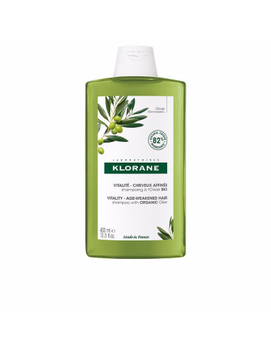 AL OLIVO BIO shampooing vitalité pour cheveux fragilisés 400 ml