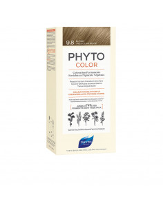 PHYTOCOLOR 9.8-rubio beige muy claro 4 u