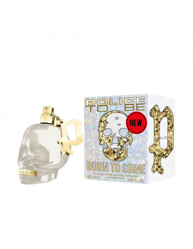 Police TO BE BORN TO SHINE FOR WOMAN Eau de Parfum Vaporisateur 40 ml - Parfum Féminin Brillant et Audacieux