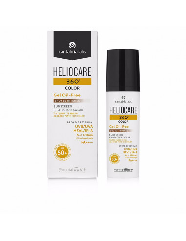 360° gel oil free bronze intense SPF50 50 ml