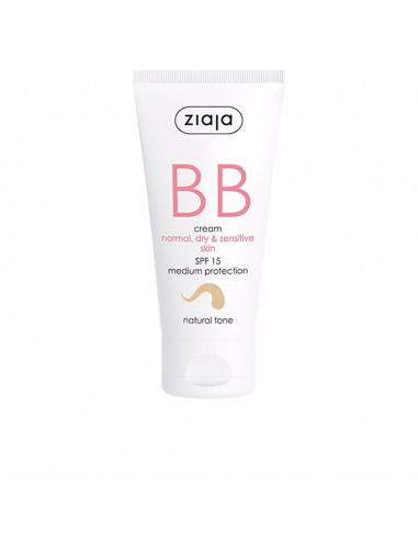 BB CREAM pieles normales, secas y sensibles SPF15 natural 50 ml