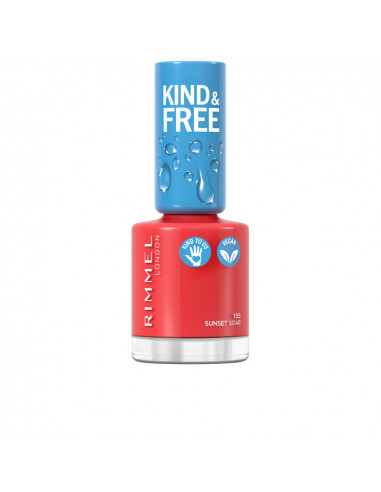 KIND & FREE nail polish 155-sunset soar