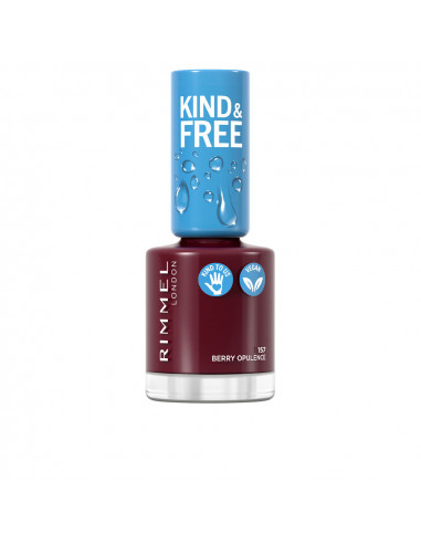 KIND & FREE nail polish 157-berry opulence