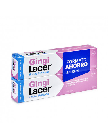 GINGILACER PASTA DENTÍFRICA lote 2 pz