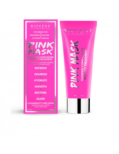 PINK MASK glowing complexion peel-off treatment 75 ml