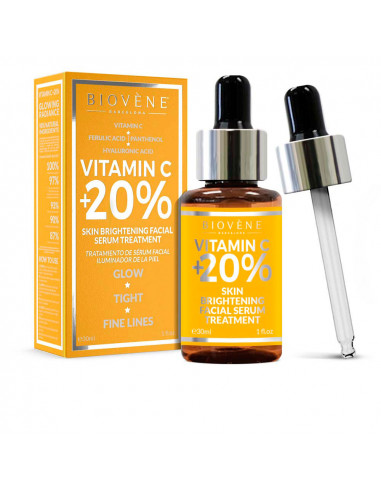 VITAMIN C +20% skin brightening facial serum treatment 30 ml