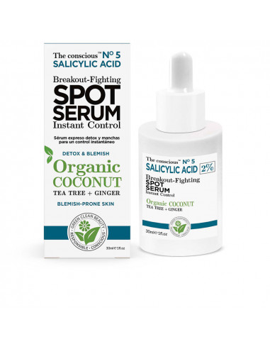 SALICYLIC ACID breakout-fighting spot serum organic coconut 30 ml