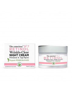 RETINOL wrinkle-clear night cream organic pomegranate 50 ml