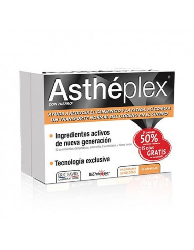 ASTHÉPLEX programa 30 días cápsulas 2 x 30 u