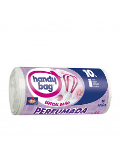 HANDY BAG BAÑO bolsa basura perfumada para baño 15 u