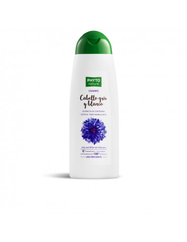 PHYTO NATURE champú cabello gris y blanco 400 ml