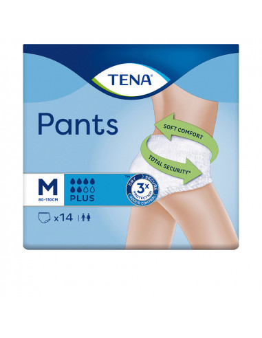 PANTS PLUS braguita incontinencia mediana 14 u