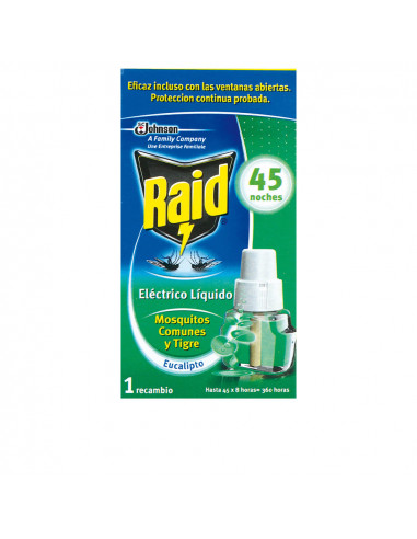 PROTECCION ANTIMOSQUITOS EUCALIPTO recambio 45 noches